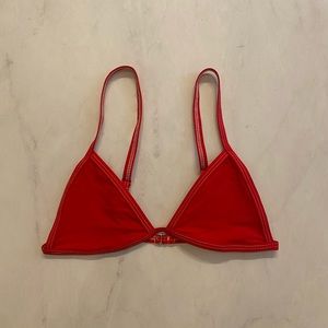 Tavik Red Bikini Top